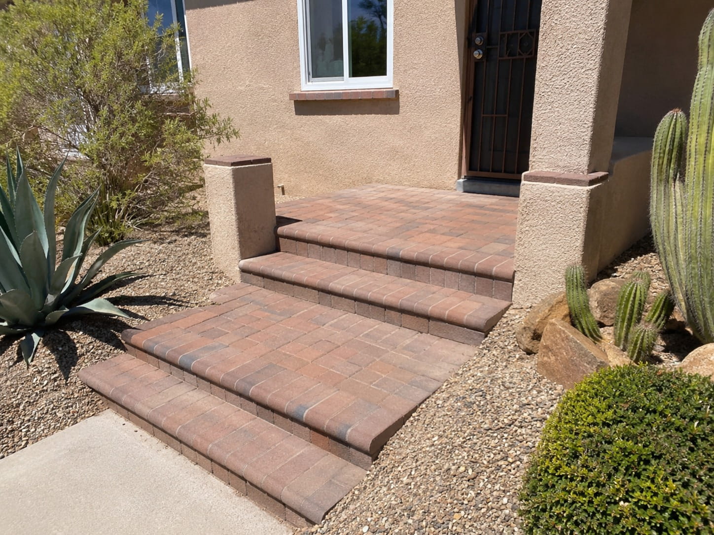 Brick paving contractors Tucson